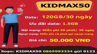 Gói KIDMAX50 Viettel : ưu đãi cho đồng hồ định vị trẻ em